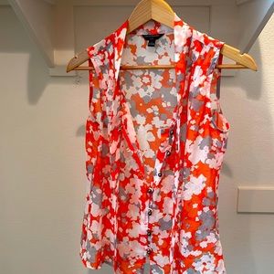 Sleeveless top by banana republic